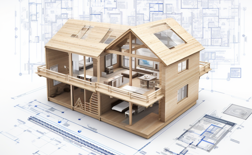 Современные методы проектирования и строительства дачных домов из дерева